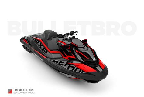 Buy Wrap Breach for jet ski SEA-DOO on platform RXP-X 300 – BULLETBRO