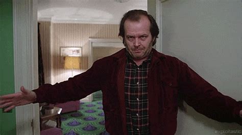 Jack Nicholson Shining Gif