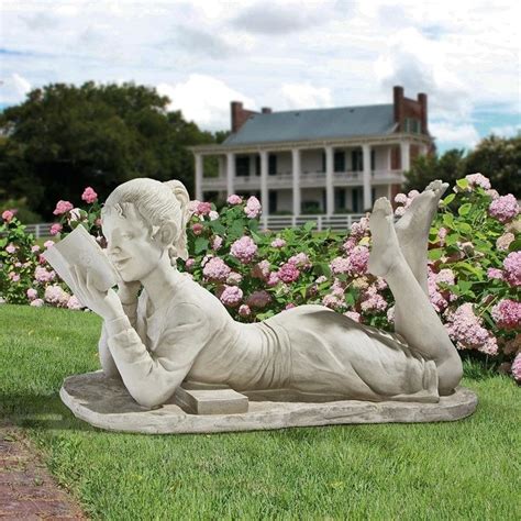 Glenda the Reading Girl Garden Statue | Garden Arty