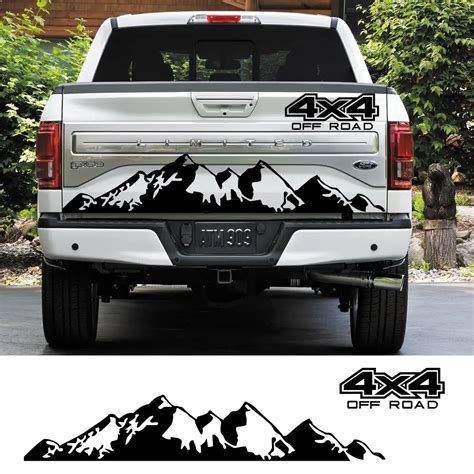 Car stickers FOR Isuzu D max pickup body decoration modified personalized custom stickers decals ...