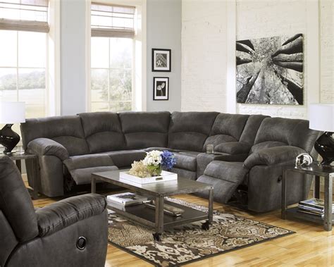 Best 30+ of Denali Charcoal Grey 6 Piece Reclining Sectionals with 2 ...