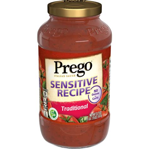 Sensitive Recipe Traditional Italian Sauce - Prego® Pasta Sauces