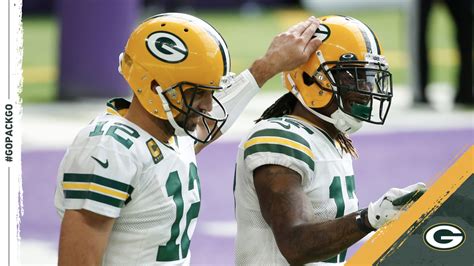 Aaron Rodgers & Davante Adams: Respect, confidence, communication at ...