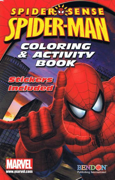 Spider-Man "Spider-Sense" Coloring/Activity (Travel Size, 64pp, Bendon ...