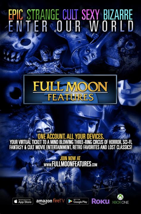 Full Moon Features Launches App To Satisfy Your Genre Cravings!