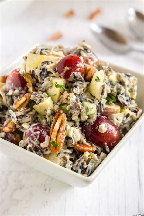 Wild Rice Salad: Make-Ahead Thanksgiving Side - West Via Midwest