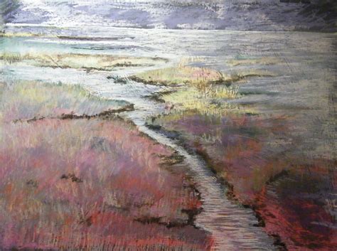 moorland , I love this painting, it reminds me of home. I created the rough effect using pumice ...