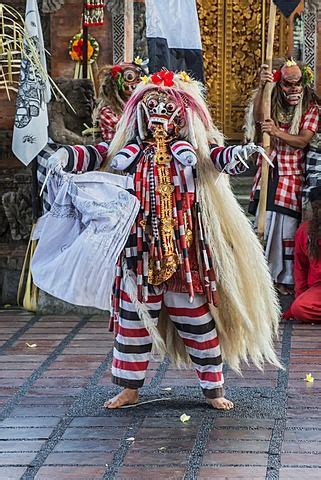 Barong and Kris dance, traditional Balinese dance, Ubud, Bali, Indonesia, Southeast Asia, Asia ...