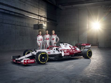 2021 Alfa Romeo Racing C41 F1 Car launch pictures