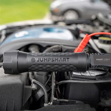 JumpSmart - 10-in-1 Portable Vehicle Jump Starter, Flashlight, Power Bank & More | Vehicle jump ...