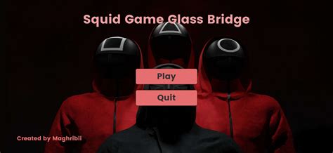 Squid Game Glass Bridge by Maghribi