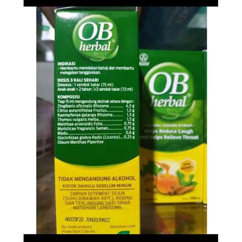 Ob Herbal 100 ml | Shopee Singapore