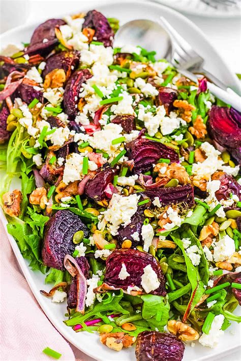 Healthy Food: Beetroot And Feta Salad