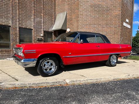 1963 Chevrolet Impala SS Red 350 V8 - Carseva - Find the Perfect Car Near You