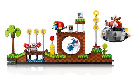 LEGO Ideas Sonic Green Hill Zone Gets Official Release