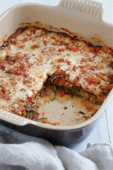 Baked Ratatouille with Cheese - Skinnytaste