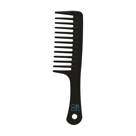 curl girl wide tooth comb for curly hair, black - Walmart.com - Walmart.com