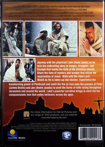 The Visual Bible Acts NEW 2 Christian DVD Set The Book of Acts Word for Word | eBay