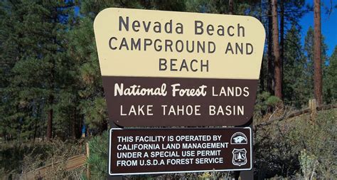 Nevada Beach Campground - Visit Lake Tahoe