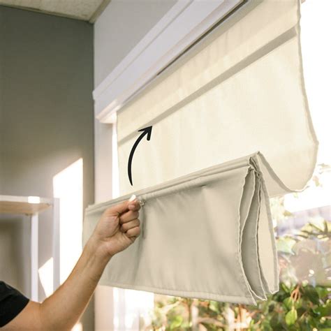 CHICOLOGY Cordless Magnetic Roman Shades - Walmart.com - Walmart.com