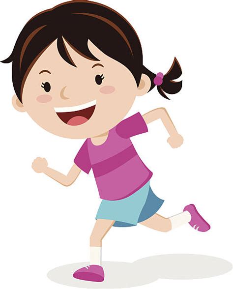 Best Girl Running Illustrations, Royalty-Free Vector Graphics & Clip Art - iStock