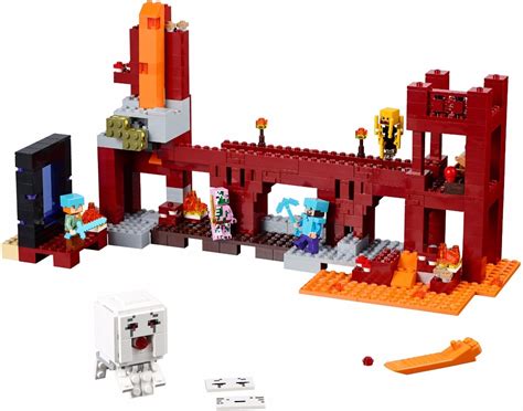 Lego Minecraft - The Nether Fortress - 21122 Pronta Entrega - R$ 698,00 em Mercado Livre