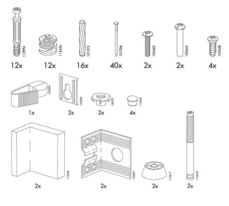 IKEA PAX Wardrobe Replacement Parts – FurnitureParts.com