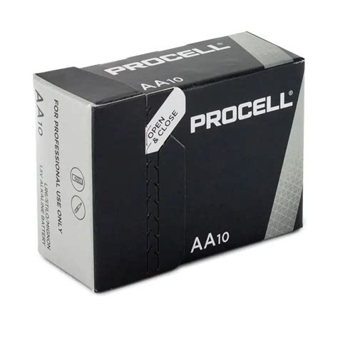 Duracell Procell AA Batteries | Box of 10 - Cell Pack Solutions