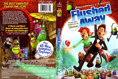 Flushed Away dvd cover (2007) R1