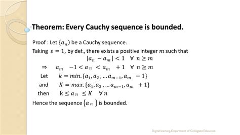 Cauchy's General Principle Of Convergence - YouTube