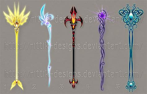 Staff designs 28 by Rittik-Designs on DeviantArt