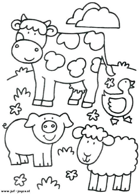 Image result for farm animal coloring pages for toddlers | Farm coloring pages, Farm animal ...