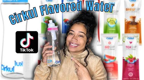 VIRAL TIKTOK CIRKUL WATER BOTTLE REVIEW | 0 Calories | 0 Sugar ...