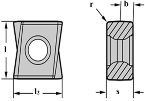 The geometry of the tool used in the tests | Download Scientific Diagram