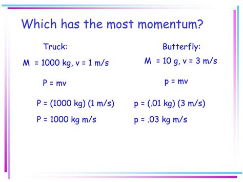 PPT - Momentum Unit PowerPoint Presentation, free download - ID:6757253