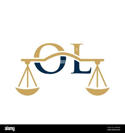 Law Firm Letter OL Logo Design. Lawyer, Law Attorney Lawyer Service ...