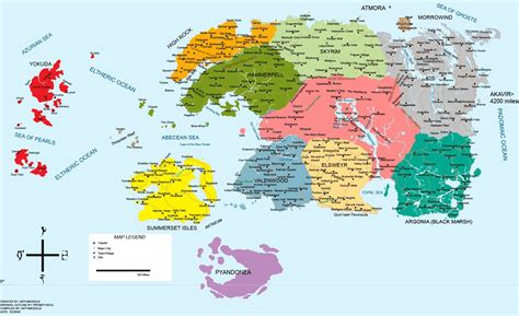 Elder Scrolls Online Map Size Comparison