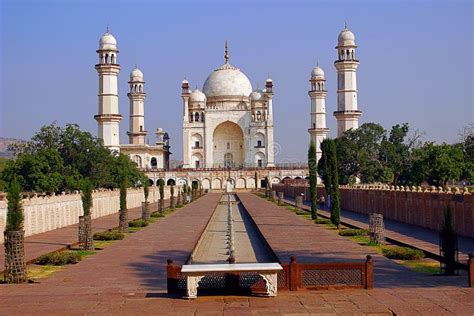 Bibi-Ka-Maqbara, Aurangabad, Maharashtra, India Stock Image - Image of ...