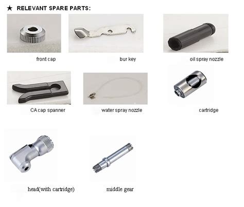 Dental Low-Speed Handpiece Spare Parts