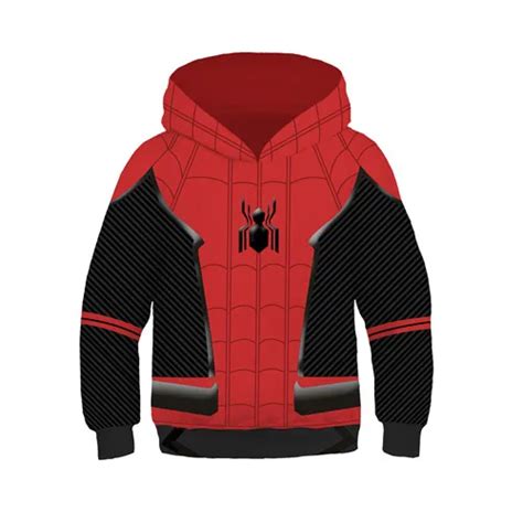 Child Spider Man Gwen Stacy Sweater Hoodie 3D The Amazing Sweatshirts ...