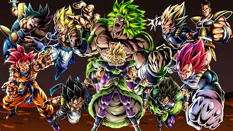 Whipped up a Dragon Ball Super: Broly wallpaper using only legends art ...