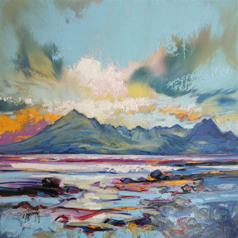 Scottish Landscape Painting: New Paintings for Devon Art Fair