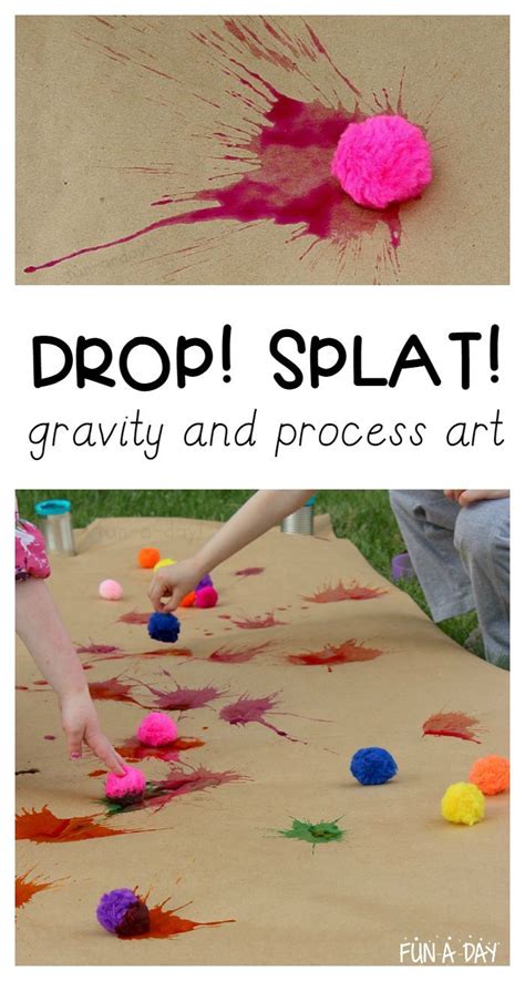 Splat Art: Explore Science and Art in Preschool | Preschool art ...