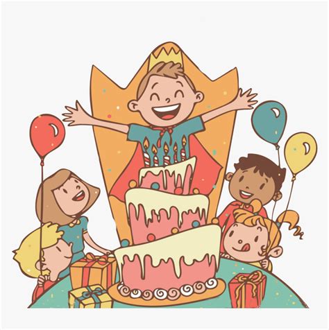 Transparent Happy Birthday Cousin Clipart - Kids Birthday Clipart, HD Png Download , Transparent ...