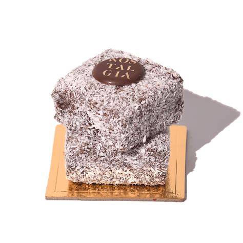 Chocolate Lamington - Nostalgia - Best Cafe & Pastry Dubai