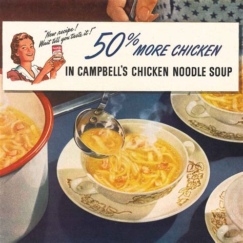 Campbell's Chicken Noodle Soup Vintage Ads | POPSUGAR Food