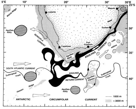 Figure 28. Agulhas Current and Agulhas Retroflection (south of Africa ...