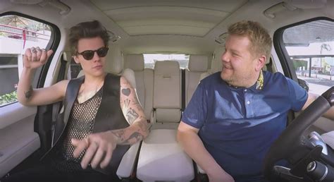 Harry Styles Carpool Karaoke - Justin Bieber Praises Harry Styles ...