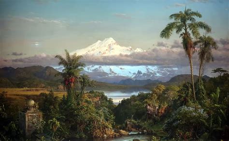 HD wallpaper: heart of andes, Frederic Edwin Church, classic art, painting | Wallpaper Flare