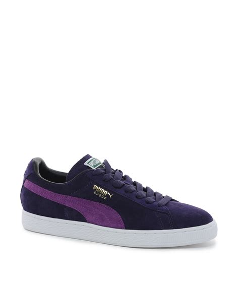 PUMA Suede Sneakers in Purple for Men | Lyst